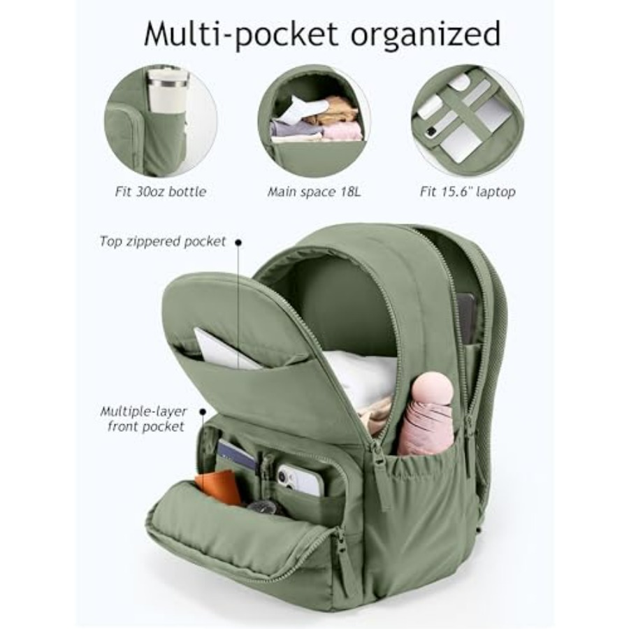 Travel Backpack for Women, 15. - Laptop Backpack 15.6 avaliação e preço