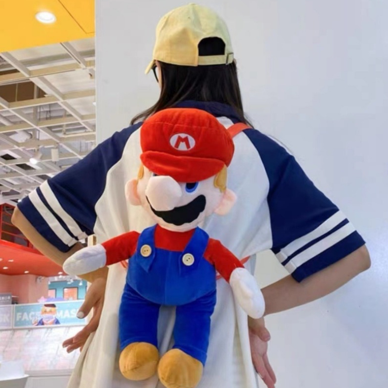 Marios Plushes Mini Backpacks  - Fashion Backpack Women avaliação e preço