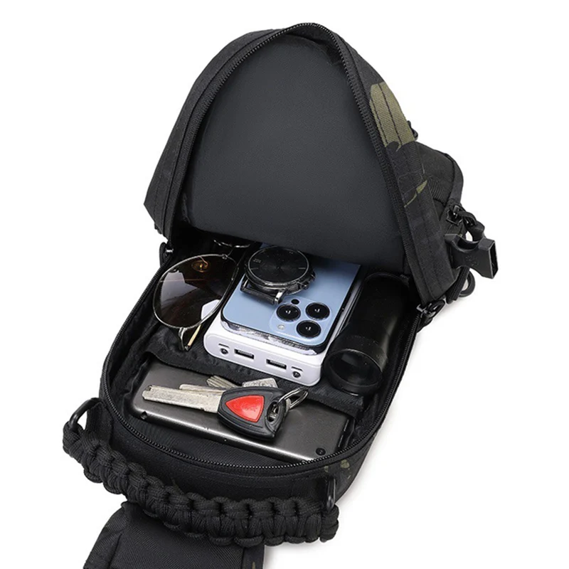 Men's Waist Bag Sports Shoulde - Sling Backpack Shoulder avaliação e preço