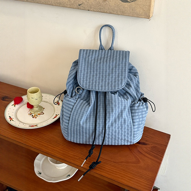 Plaid Laptop Lightweight Backp - Canvas Backpack Casual avaliação e preço