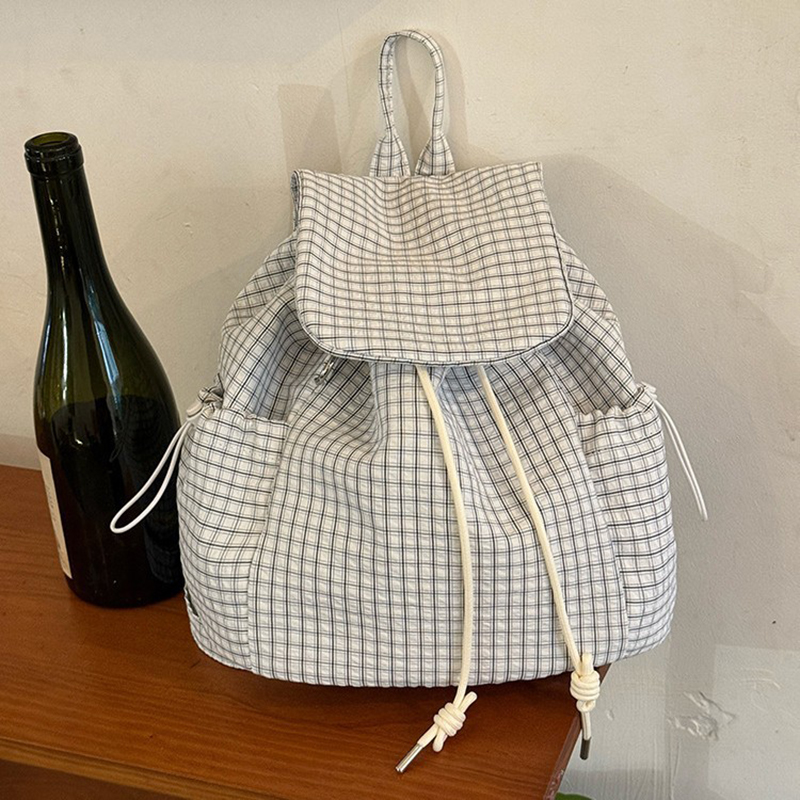 Plaid Laptop Lightweight Backp - Canvas Backpack Casual avaliação e preço