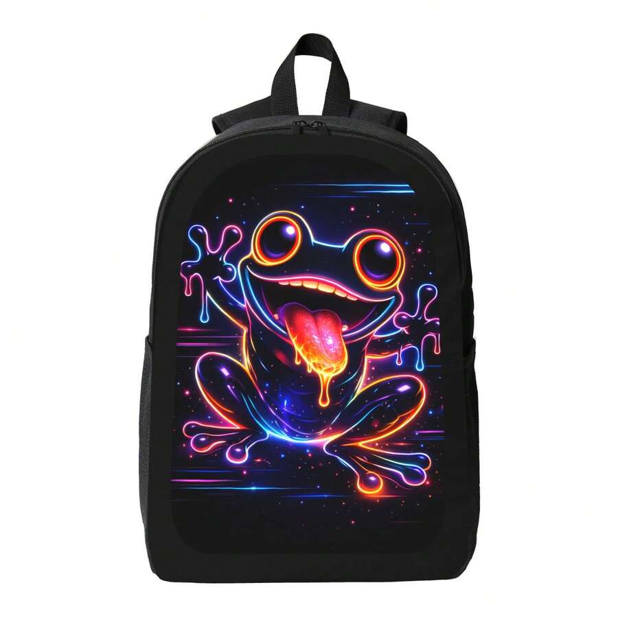 Cyber Frog Backpack Stylish Ca - Fashion Backpack Women avaliação e preço