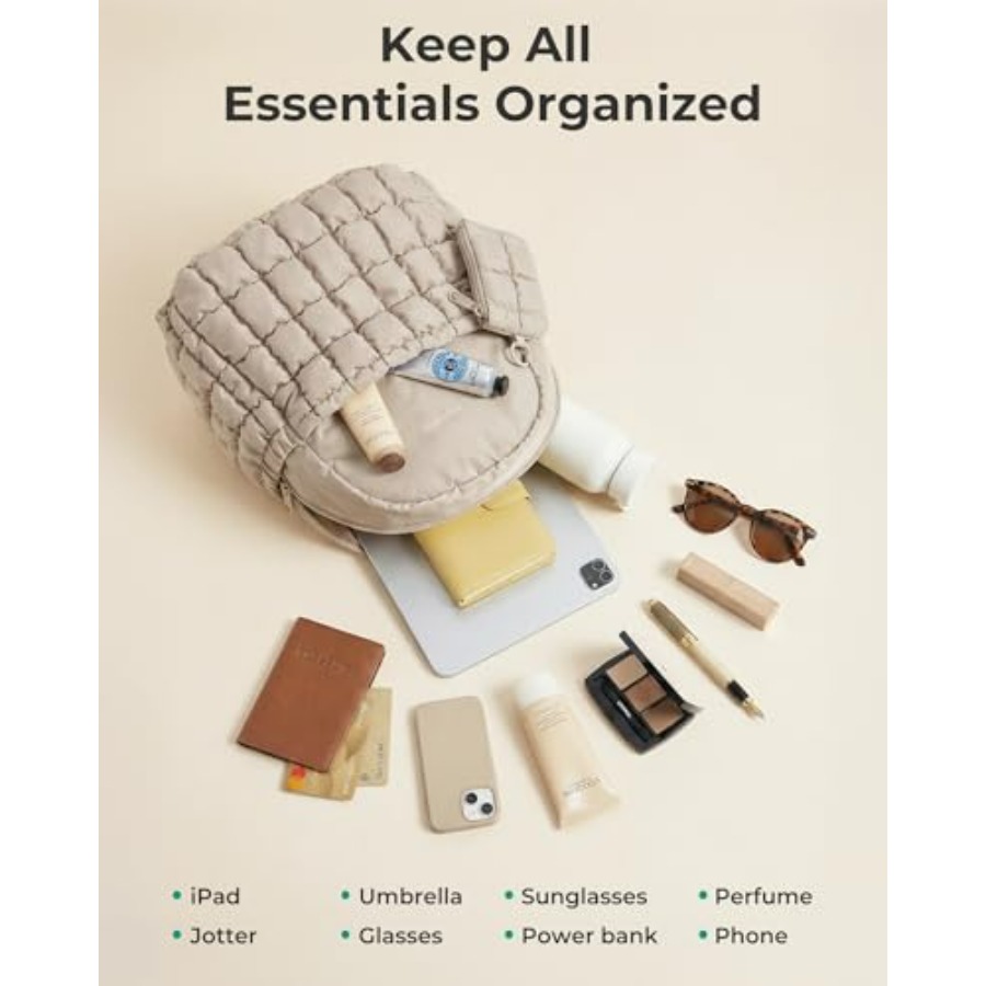 Mini Backpacks for Women, Puff - Mini Backpack Purse avaliação e preço