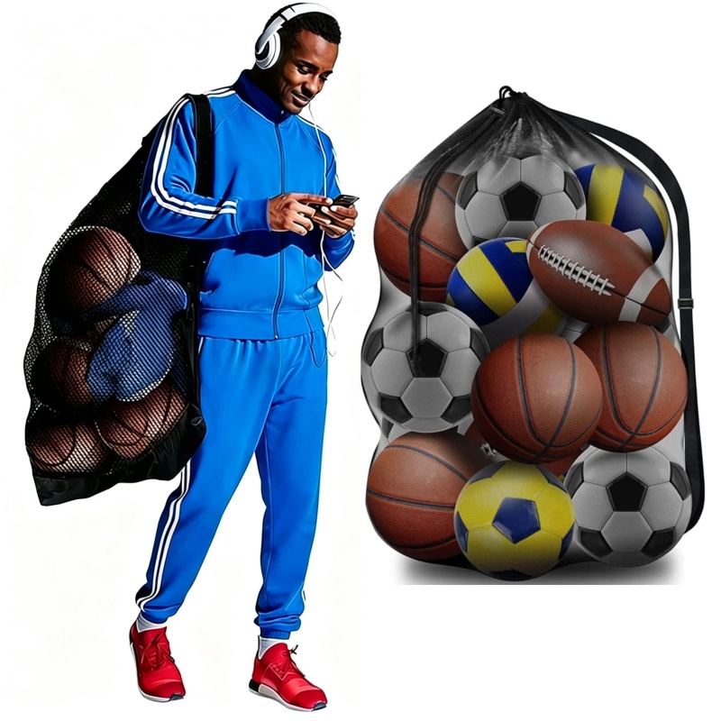 Large Capacity Portable Team T - Drawstring Gym Bag avaliação e preço