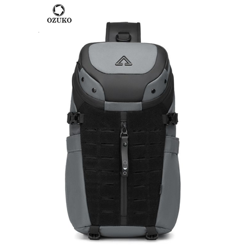 Ozuko Chest Bag Cross bag men  - Travel Backpack Anti Theft avaliação e preço