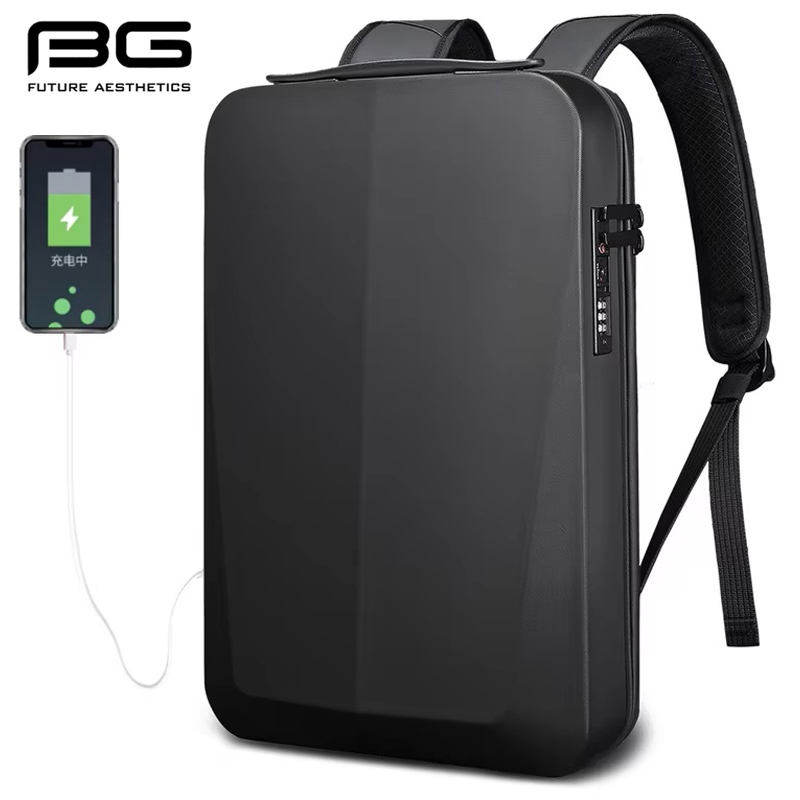 BANGE NEW Shell Design Anti-Th - Laptop Backpack 15.6 avaliação e preço