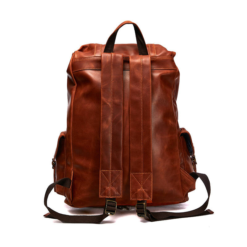 XZAN Men S Bags Fashion Europe - Leather Backpack Vintage avaliação e preço