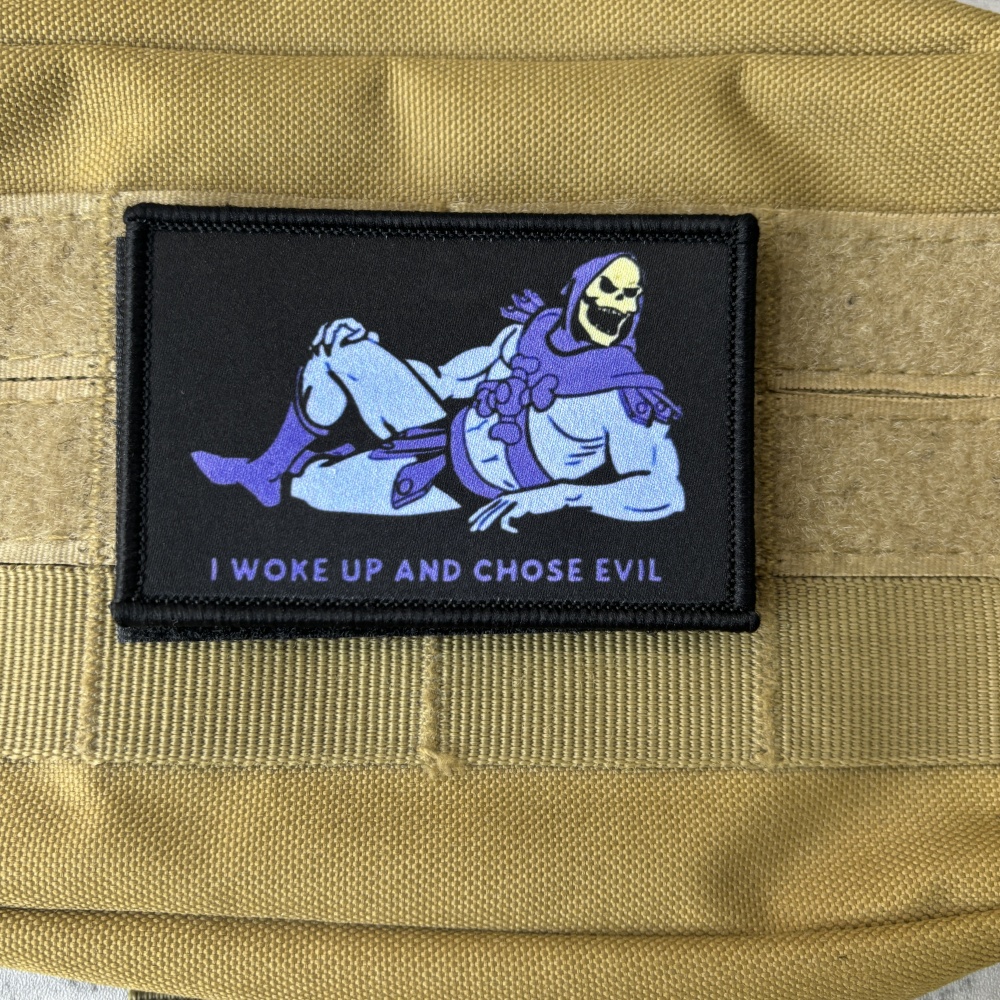I WOKE UP AND CHOSE EVIL Tacti - Urban Backpack Tactical avaliação e preço