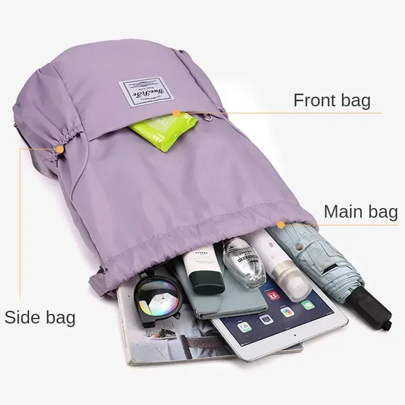 Sports Gym Drawstring Bag Wate - Drawstring Gym Bag avaliação e preço