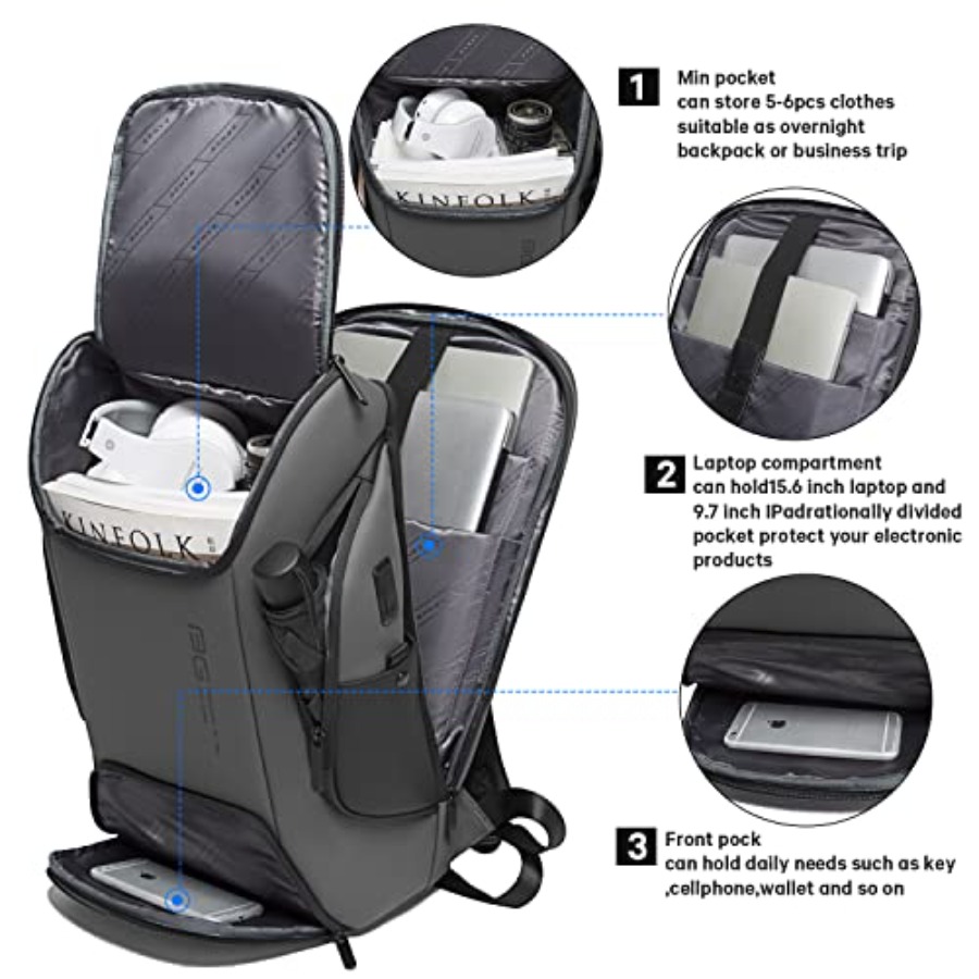 Business Laptop Smart backpack - Laptop Backpack 15.6 avaliação e preço