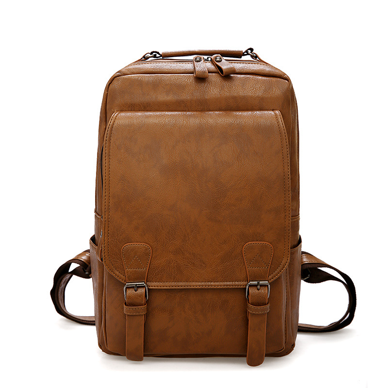 Custom Logo Pu Backpack For Me - Business Backpack Brief avaliação e preço
