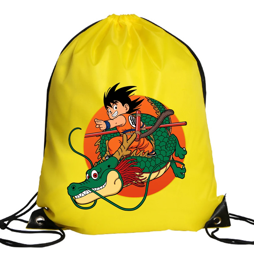 Dragons Ball Polyester Drawstr - Drawstring Gym Bag avaliação e preço