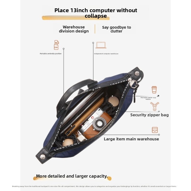 Bag Organizer Insert Fit Longc - Backpack Insert Organizer avaliação e preço