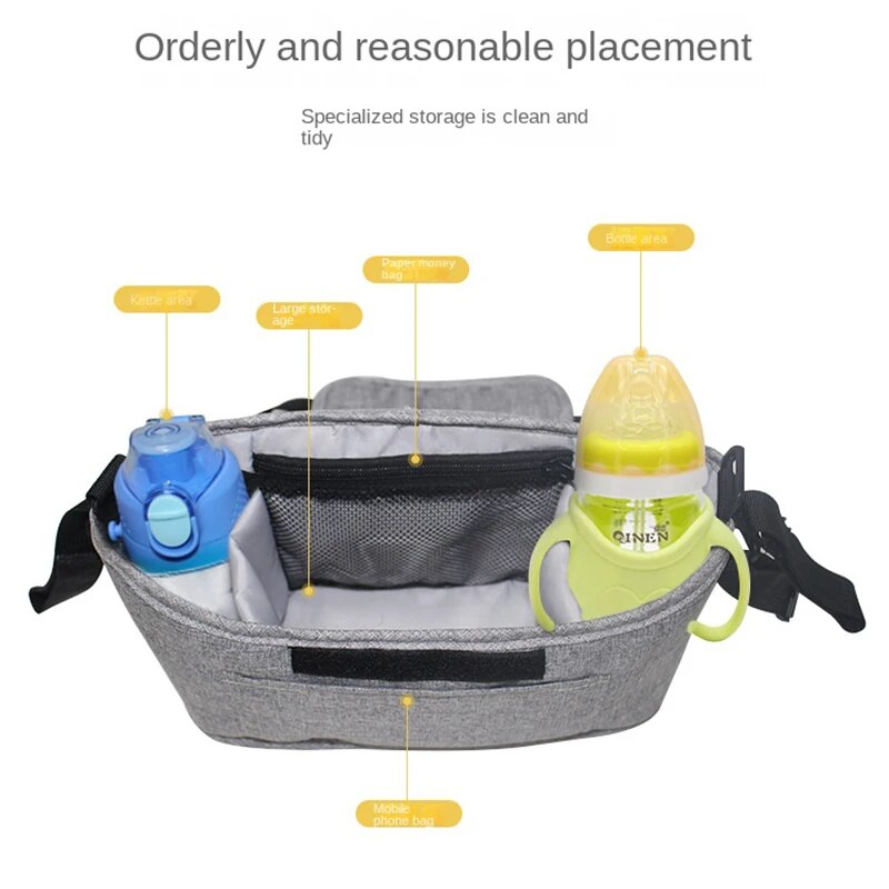 Baby Stroller Hanging Bags Mom - Backpack Diaper Bag avaliação e preço
