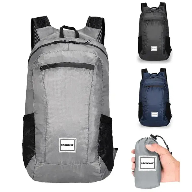 Outdoor Hiking Bag 20L Lightwe - Foldable Backpack Small avaliação e preço