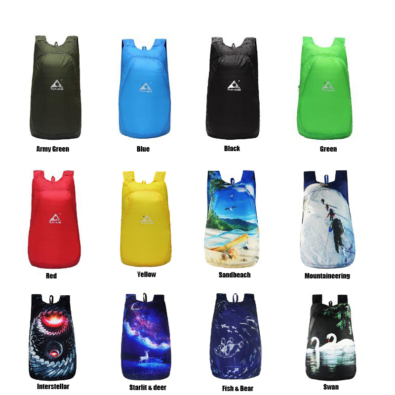 PLAYKING  Lightweight Backpack - Foldable Backpack Small avaliação e preço