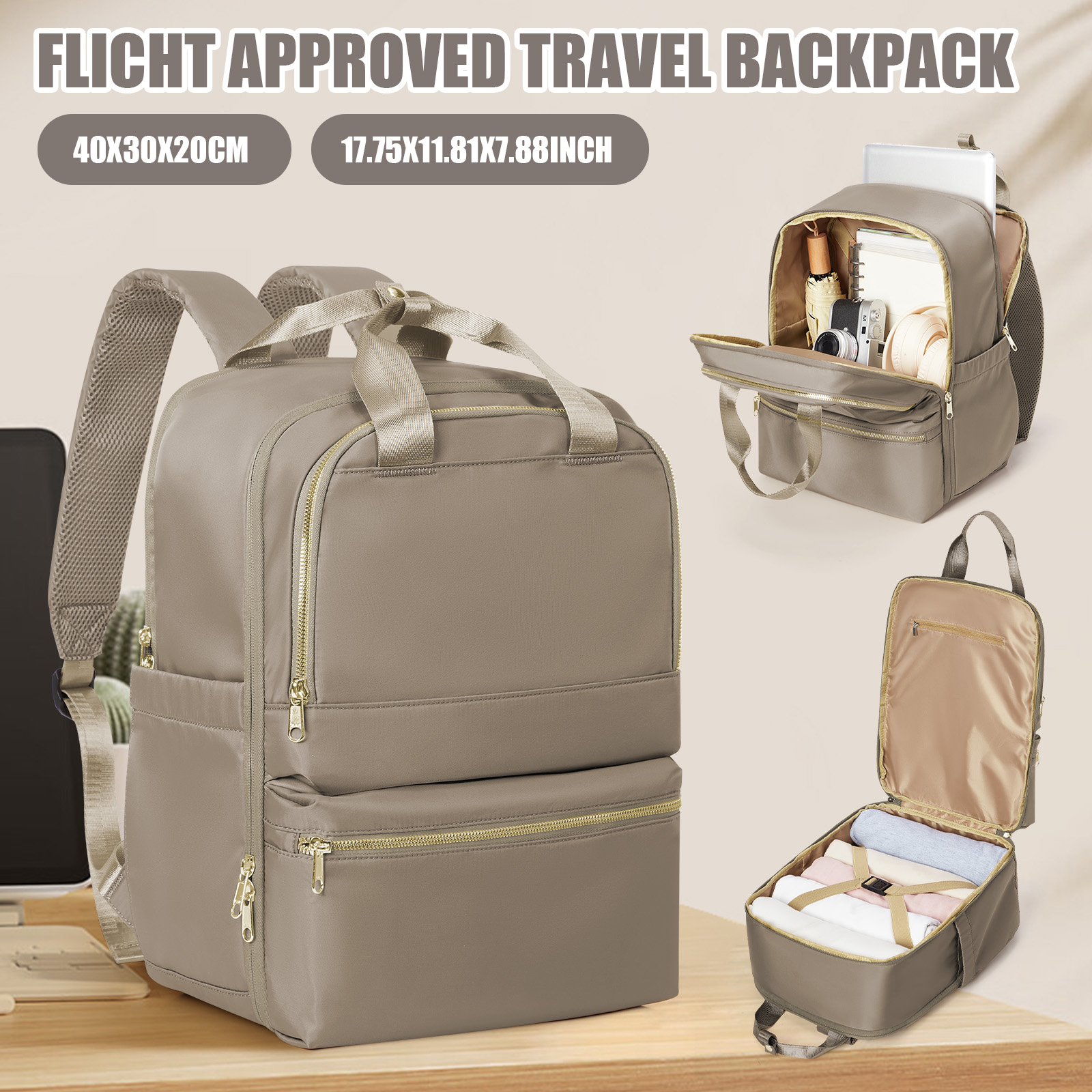 Ryanair 40x30x20 Travel Backpa - Canvas Backpack Casual avaliação e preço