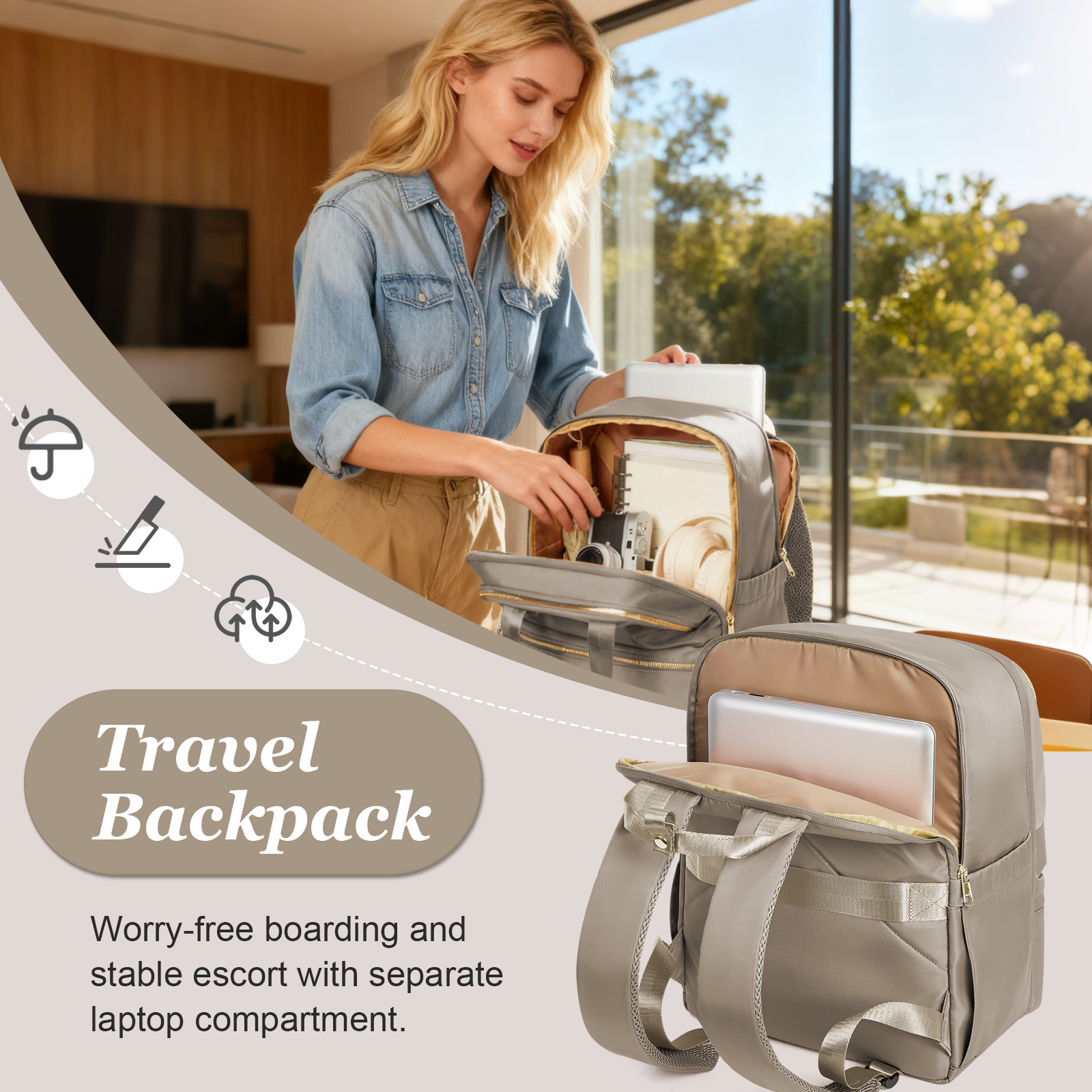 Ryanair 40x30x20 Travel Backpa - Canvas Backpack Casual avaliação e preço