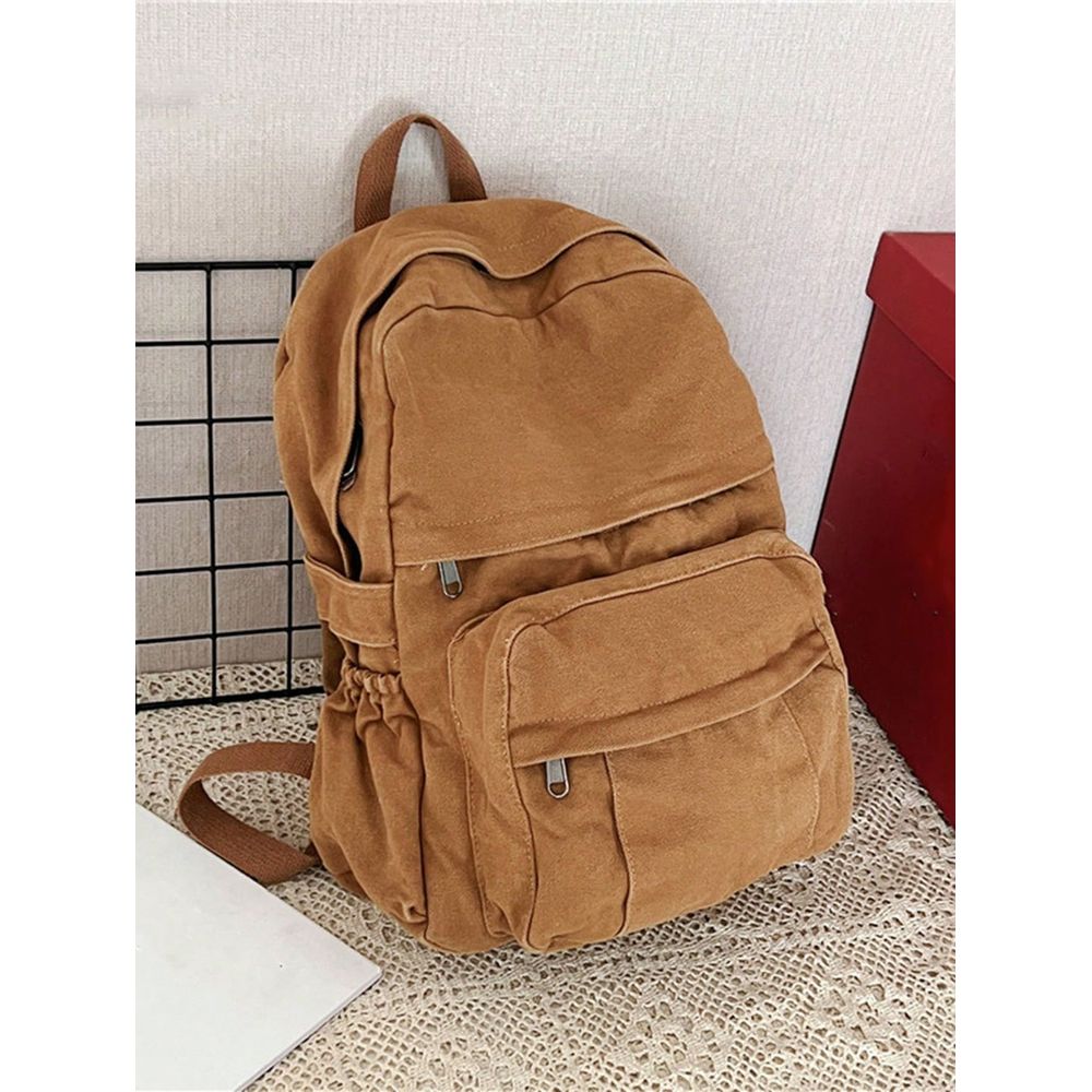 Fashionable Canvas Backpack Fo - Canvas Backpack Casual avaliação e preço