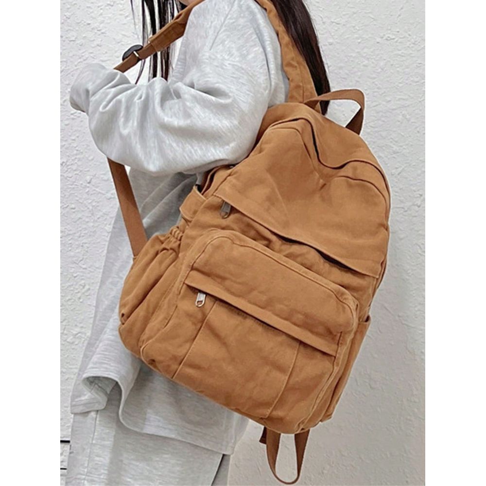 Fashionable Canvas Backpack Fo - Canvas Backpack Casual avaliação e preço