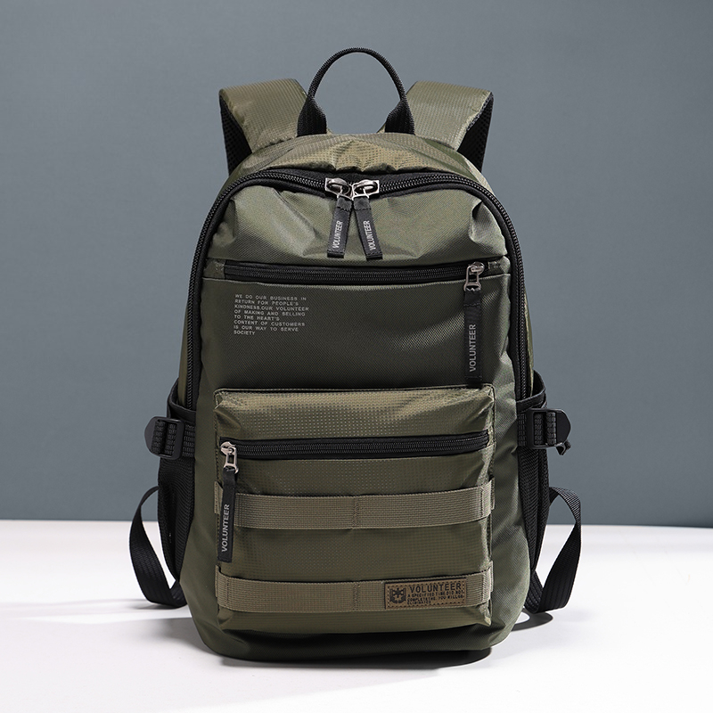 VOLUNTEER Men's Computer Water - Canvas Backpack Casual avaliação e preço