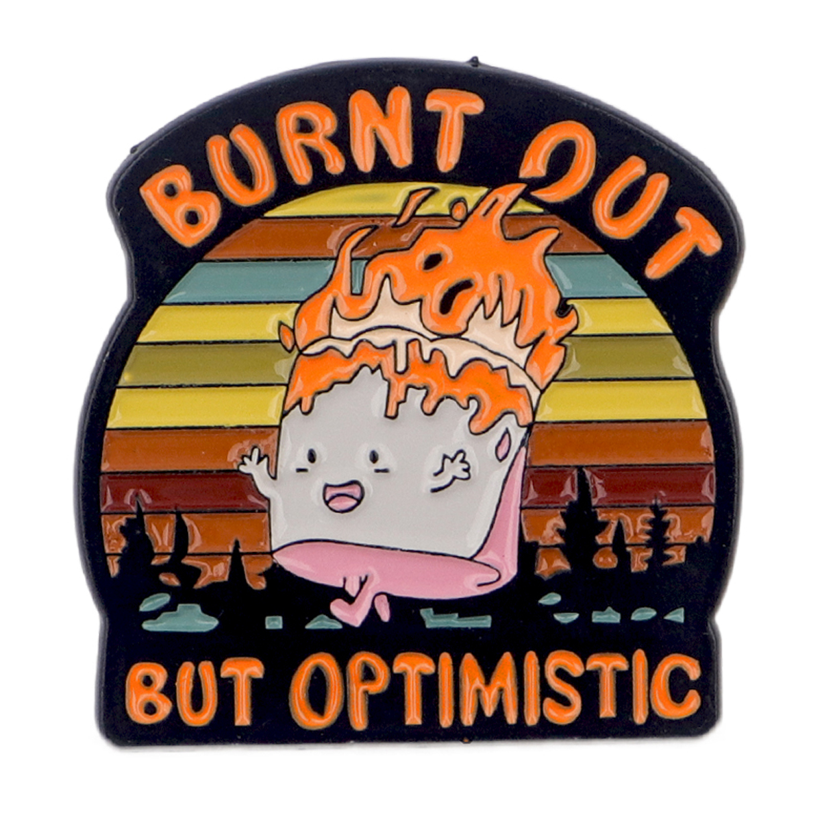 Fire Badges Enamel Pin Brooche - Fashion Backpack Women avaliação e preço