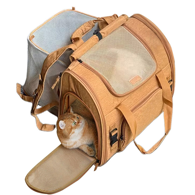 Portable cat bag, expandable l - Foldable Backpack Small avaliação e preço