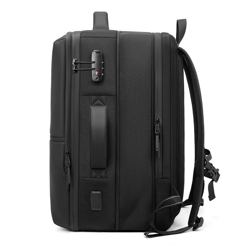 Waterproof Expandable Travel B - Business Backpack Brief avaliação e preço