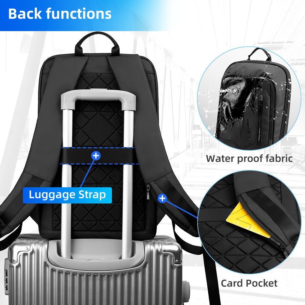 HK Slim Business Backpack for  - Laptop Backpack 15.6 avaliação e preço