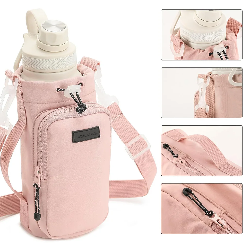 Portable Water Bottle Bag with - Hydration Pack Outdoor avaliação e preço