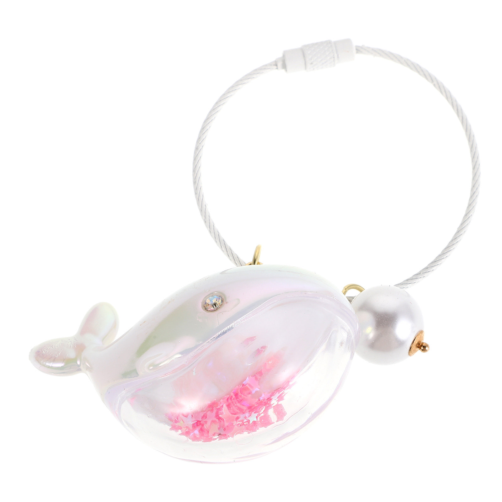 Adorable Whale Keychain Charm  - Mini Backpack Purse avaliação e preço