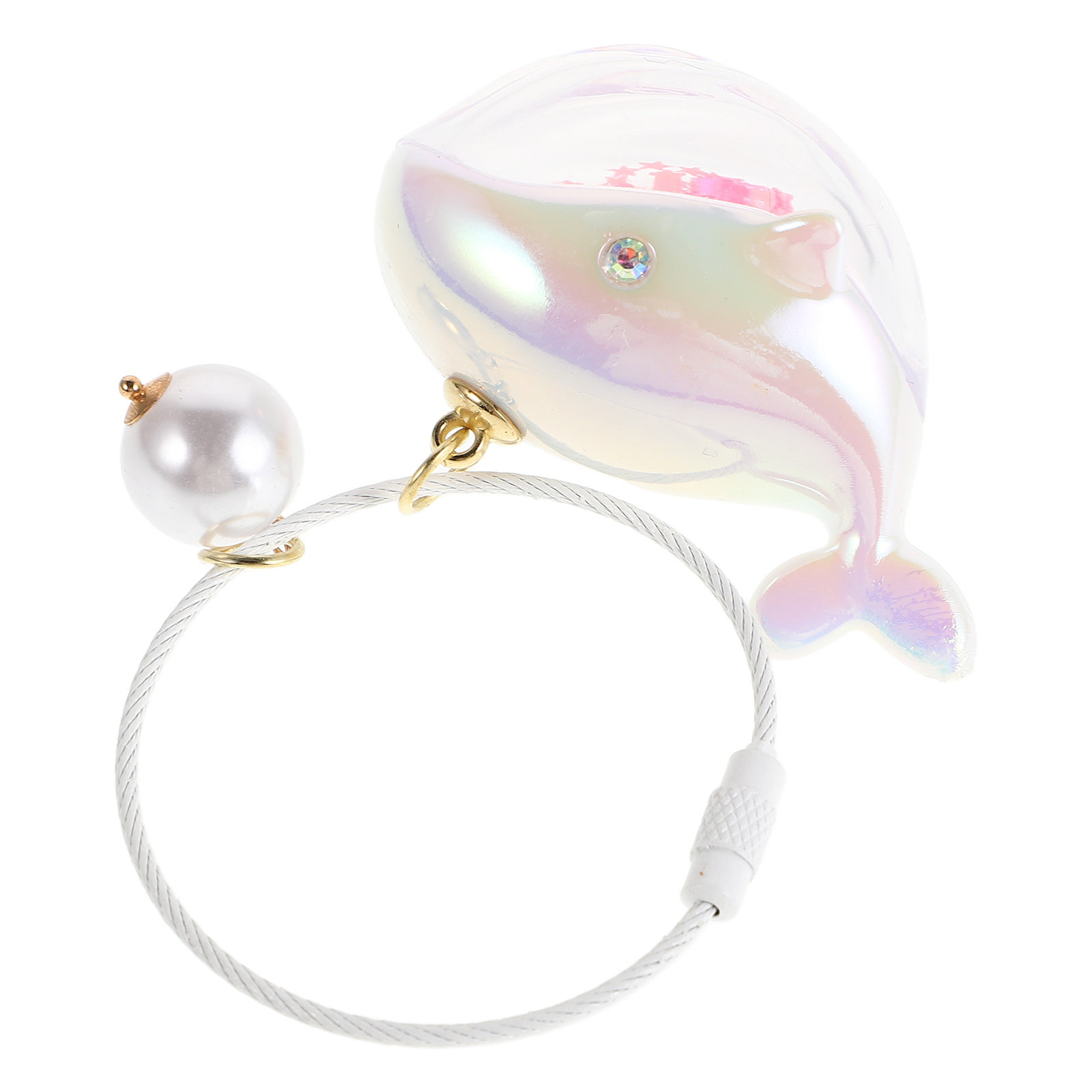 Adorable Whale Keychain Charm  - Mini Backpack Purse avaliação e preço