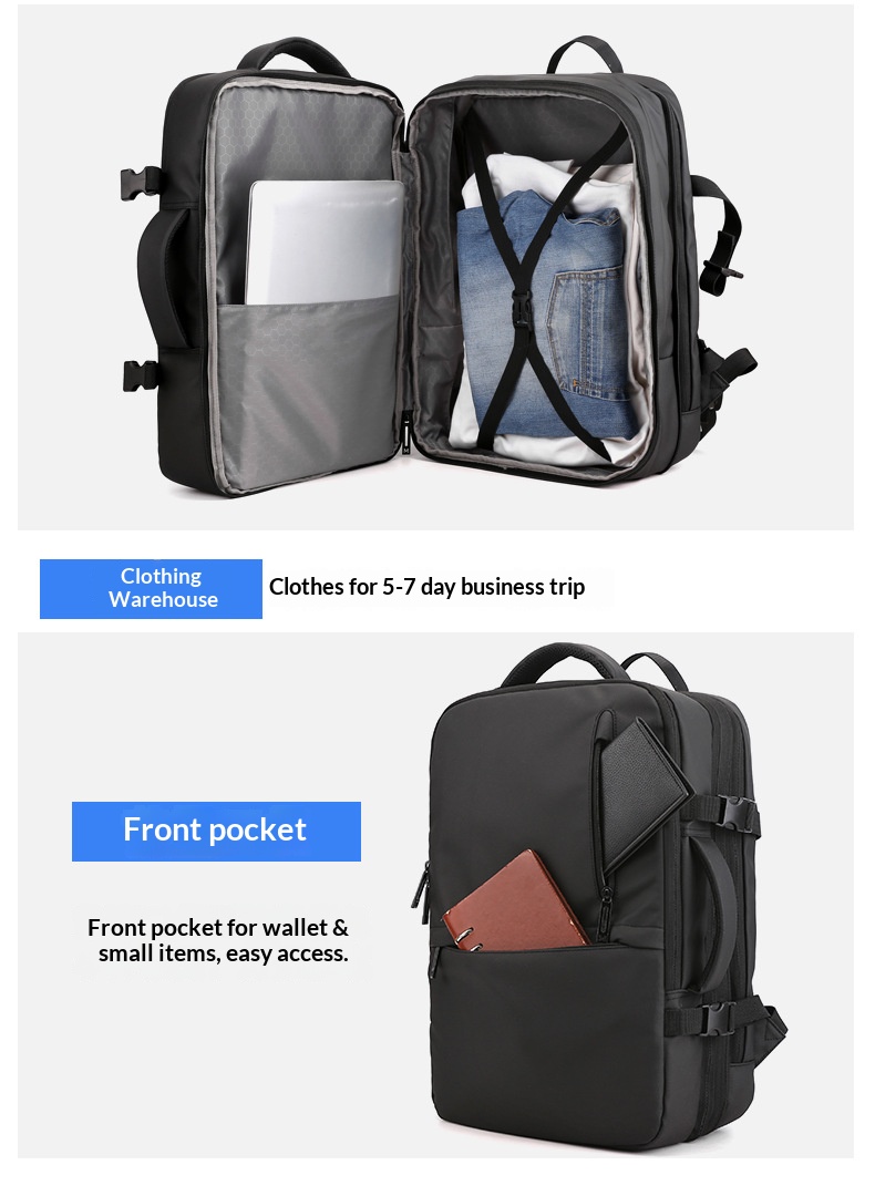 Anti Theft Nylon Business Back - Travel Backpack Anti Theft avaliação e preço