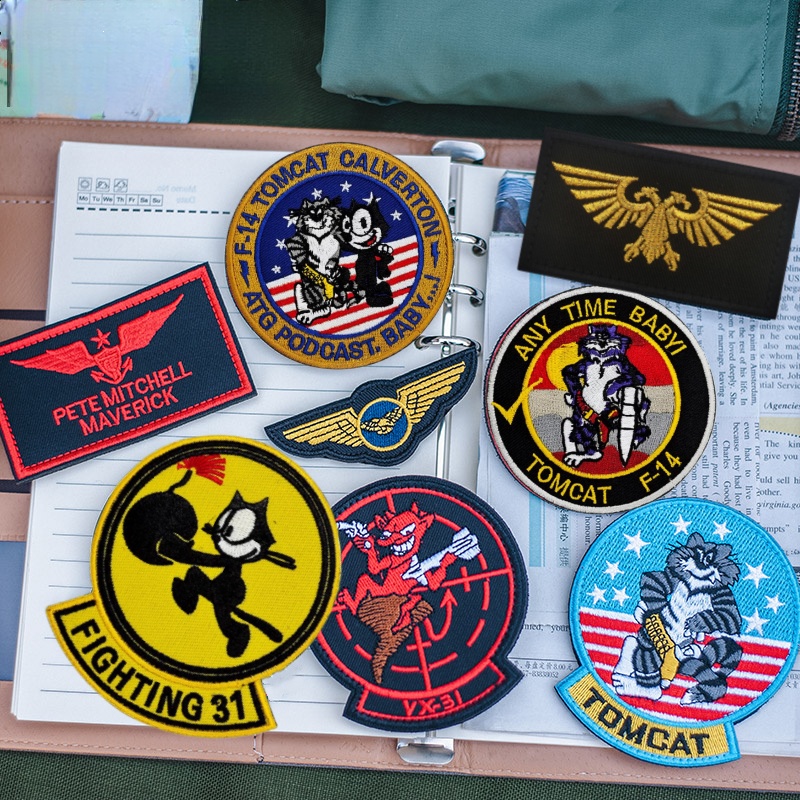 Area 7 Top Gun Morale Badge Em - Urban Backpack Tactical avaliação e preço