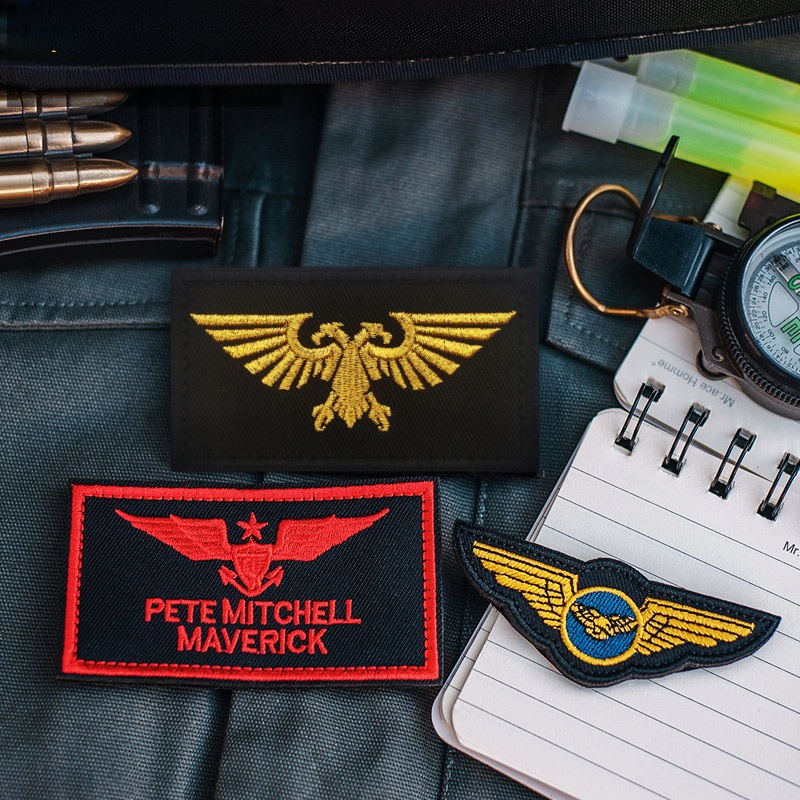 Area 7 Top Gun Morale Badge Em - Urban Backpack Tactical avaliação e preço