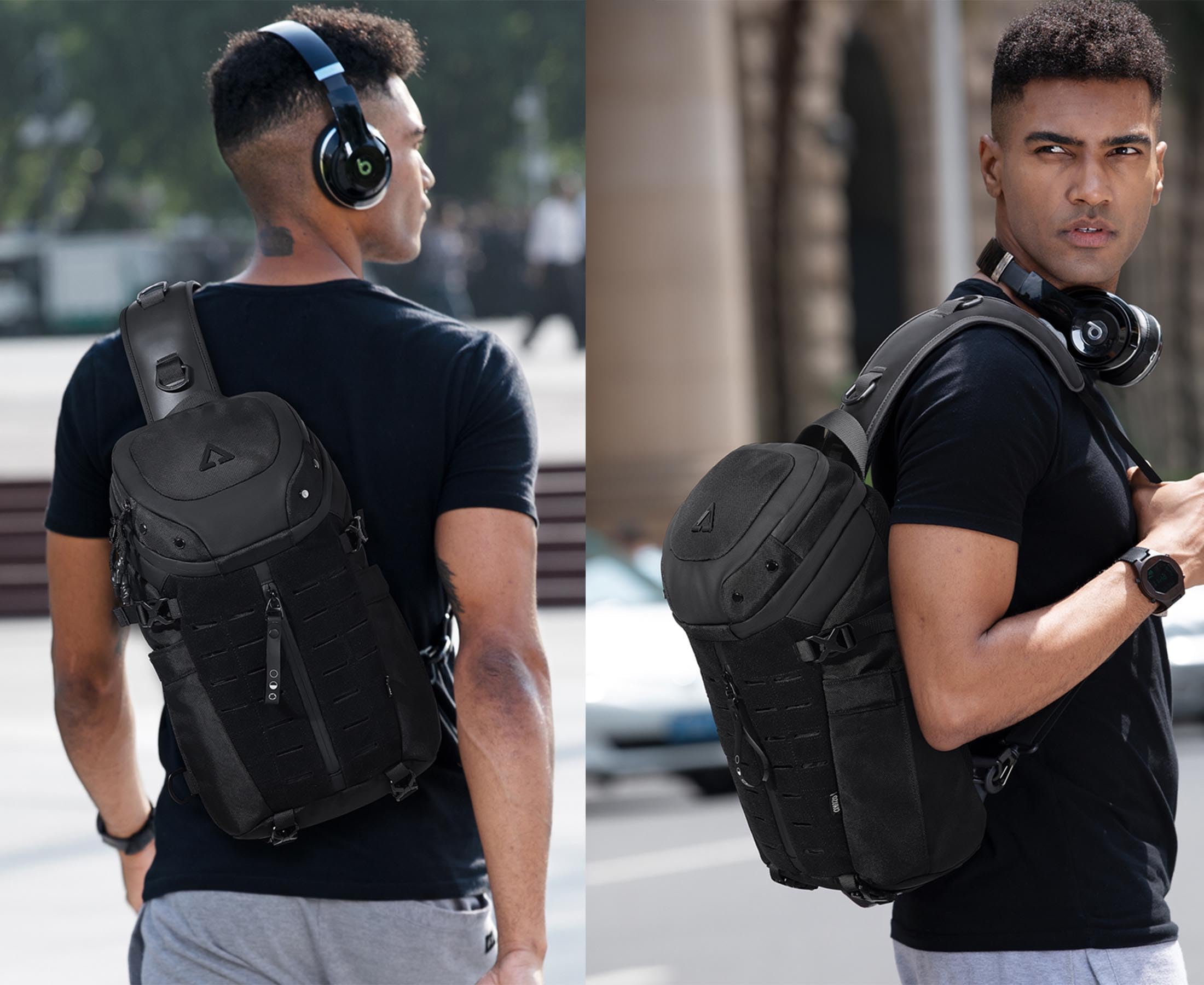 Anti Theft Sling Bag Shoulder  - Sling Backpack Shoulder avaliação e preço