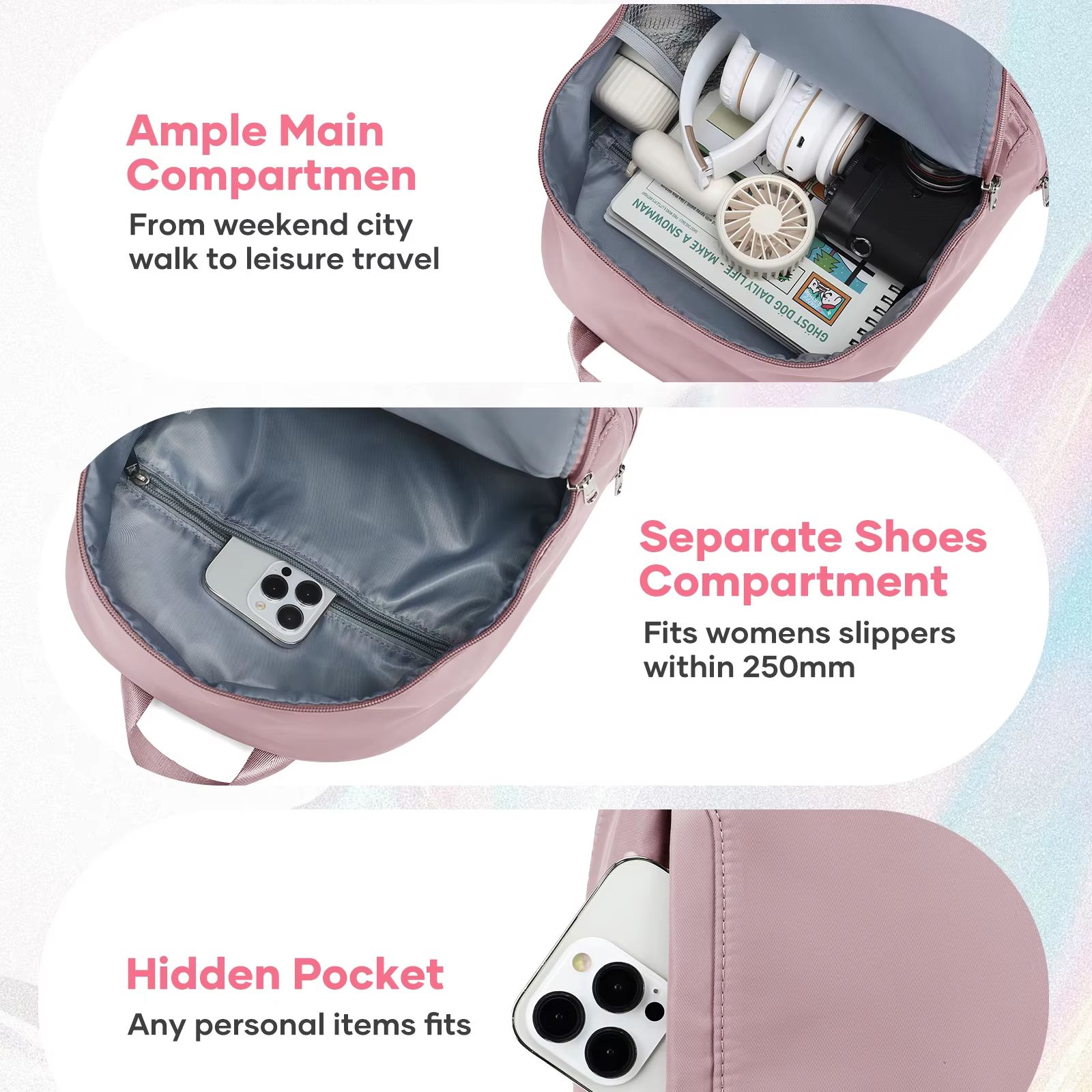Bag For Women, Small Sports Ba - Fashion Backpack Women avaliação e preço