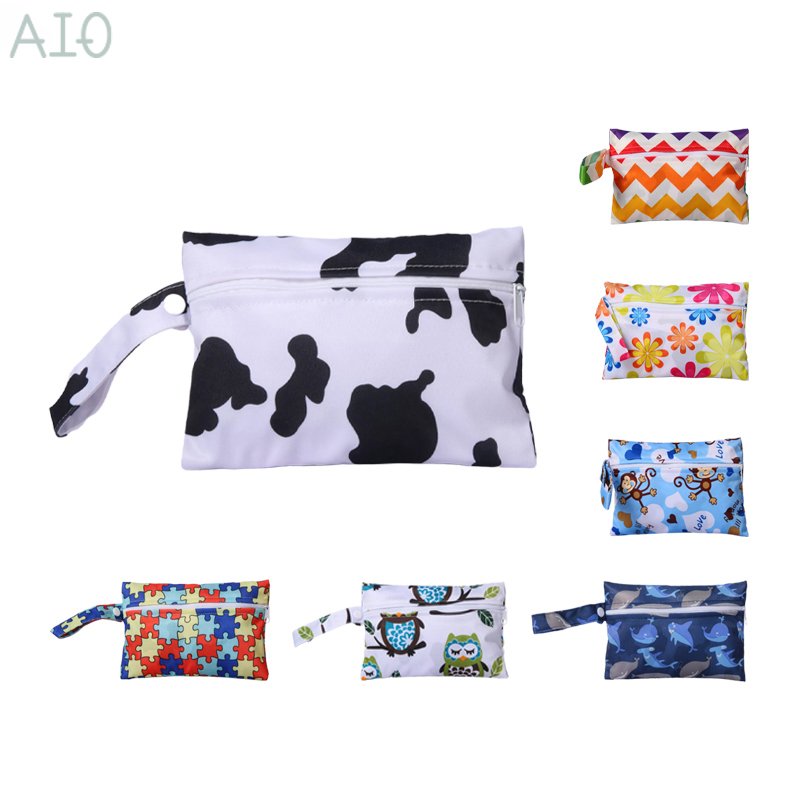 AIO 14*20cm Baby Diaper Bag Pr - Backpack Diaper Bag avaliação e preço
