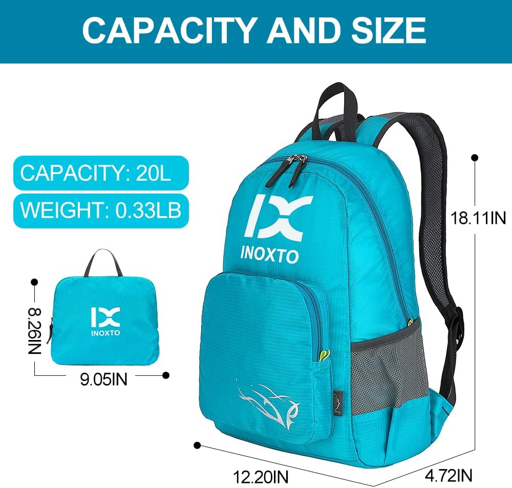 20L Lightweight Hiking Backpac - Foldable Backpack Small avaliação e preço