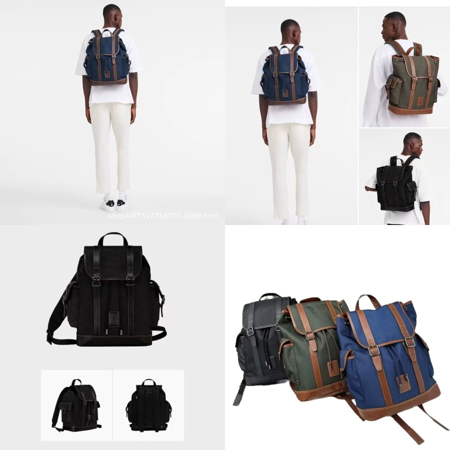 【New Arrival】Vintage Canvas Ba - Leather Backpack Vintage avaliação e preço