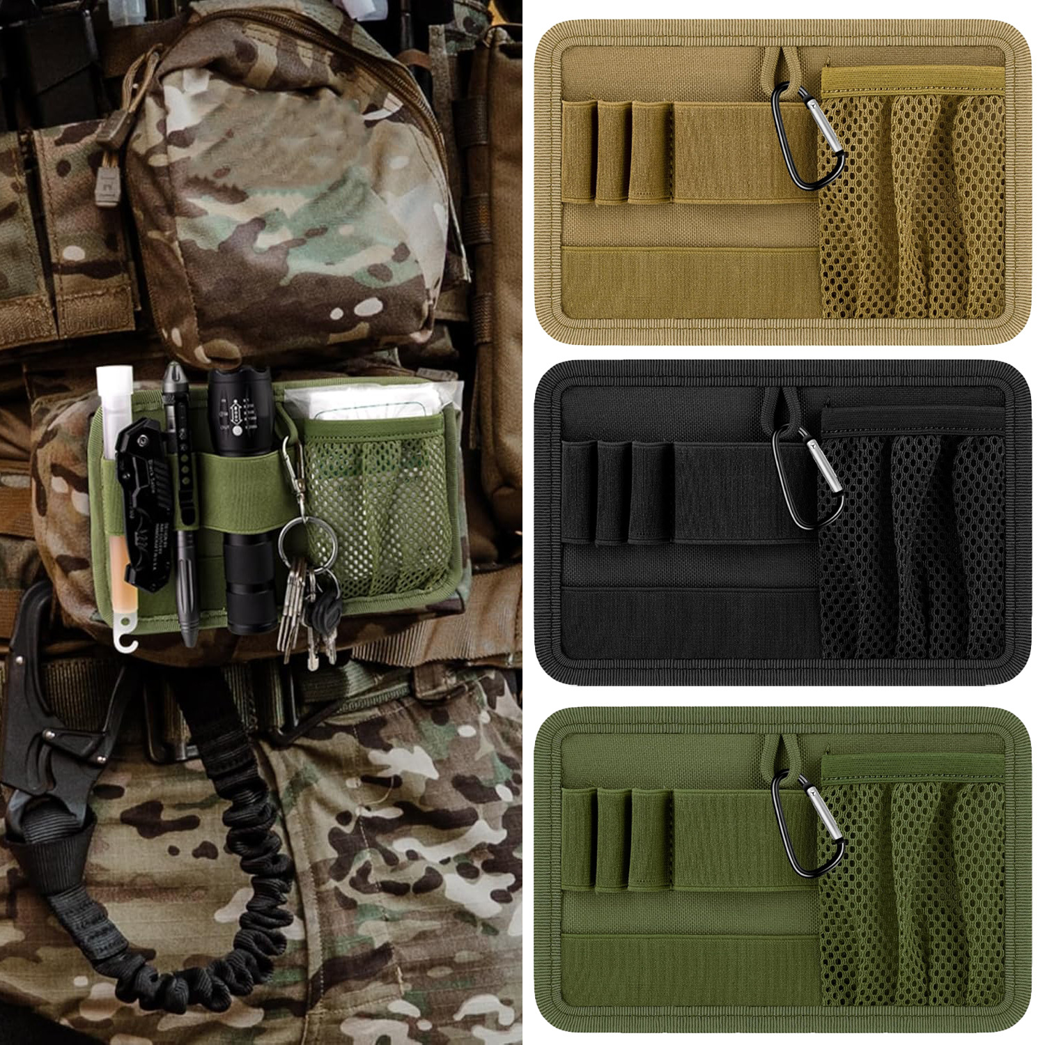 Tactical Bag Insert Panel Orga - Backpack Insert Organizer avaliação e preço